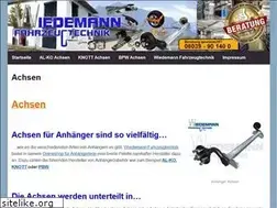 Sites similar to anhaengerachse.de