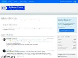Sites similar to anhaengerforum.de
