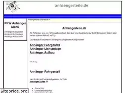 Sites similar to anhaengerteile.de