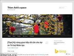 Sites similar to anhnguyen88.wordpress.com