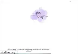 Sites similar to aniesandyou.blogspot.com