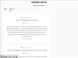 Sites similar to aniesshsethh.com