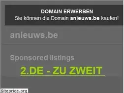 Sites similar to anieuws.be