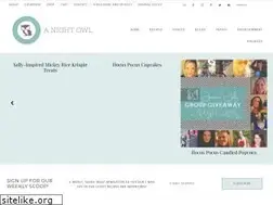 Sites similar to anightowlblog.com