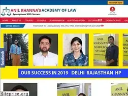 Sites similar to anilkhannaacademyoflaw.com