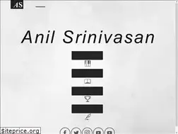 Sites similar to anilsrinivasan.com