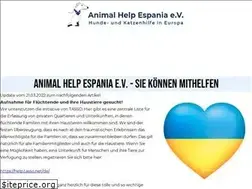 Sites similar to animal-help-espania.de