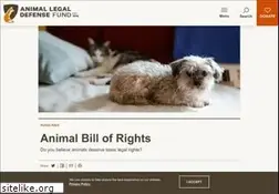 Sites similar to animalbillofrights.com