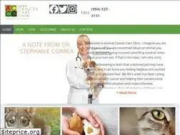 Sites similar to animalcancercareclinic.com