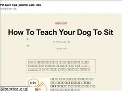 Sites similar to animalcaretip.com