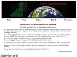 Sites similar to animalcognition.net