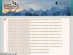 Sites similar to animalcognitionlab.org