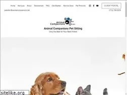 Sites similar to animalcompanions.net