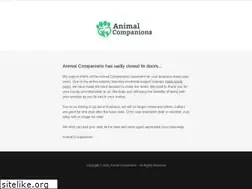 Sites similar to animalcompanions.org