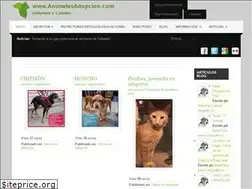 Sites similar to animalesadopcion.com