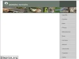 Sites similar to animalesnormales.com