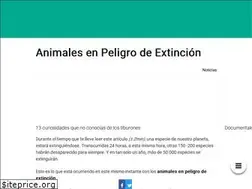 Sites similar to animalespeligroextincion.org