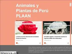 Sites similar to animalesyplantasdeperu.blogspot.com