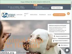 Sites similar to animalfarmpethospital.com