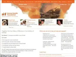 Sites similar to animalhealthfoundation.org