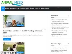 Sites similar to animalheed.com