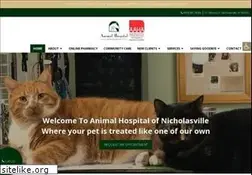Sites similar to animalhospitalnicholasville.com