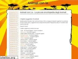 Sites similar to animaliconla.it