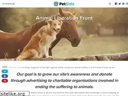 Sites similar to animalliberationfront.com