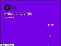 Sites similar to animalloversworldwide.com