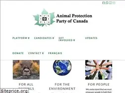 Sites similar to animalprotectionparty.ca