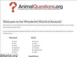 Sites similar to animalquestions.org