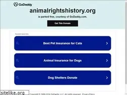 Sites similar to animalrightshistory.org