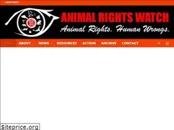 Sites similar to animalrightswatch.us