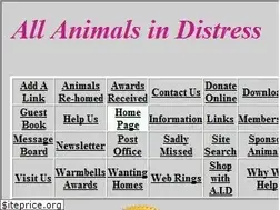 Sites similar to animals-in-distress.net
