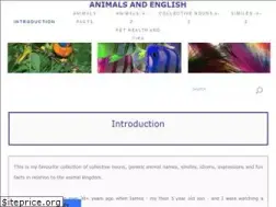 Sites similar to animalsandenglish.com