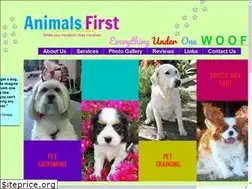 Sites similar to animalsfirst4u.com