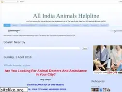 Sites similar to animalshelpline.blogspot.com