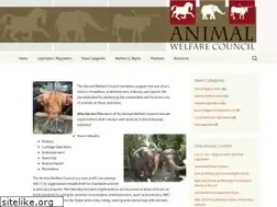 Sites similar to animalwelfarecouncil.com