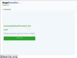 Sites similar to animalwelfarefriends.com