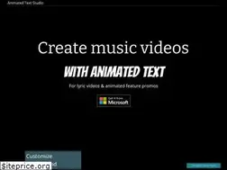Sites similar to animatedtextstudio.aidaluu.com