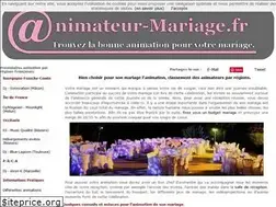 Sites similar to animateur-mariage.fr