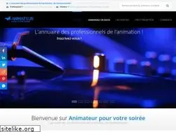 Sites similar to animateurpourvotresoiree.com
