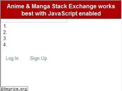 Sites similar to anime.stackexchange.com