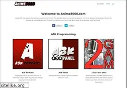Sites similar to anime3000.com