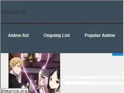 Sites similar to anime4.us