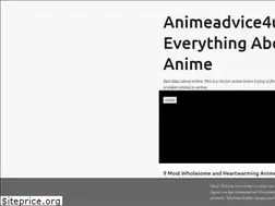 Sites similar to animeadvice4u.blogspot.com