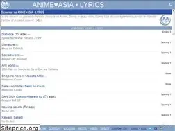 Sites similar to animeasialyrics.fr