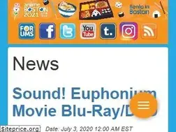 Sites similar to animeboston.com