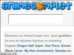 Sites similar to animecomplet.com