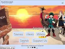 Sites similar to animefanhelper.com